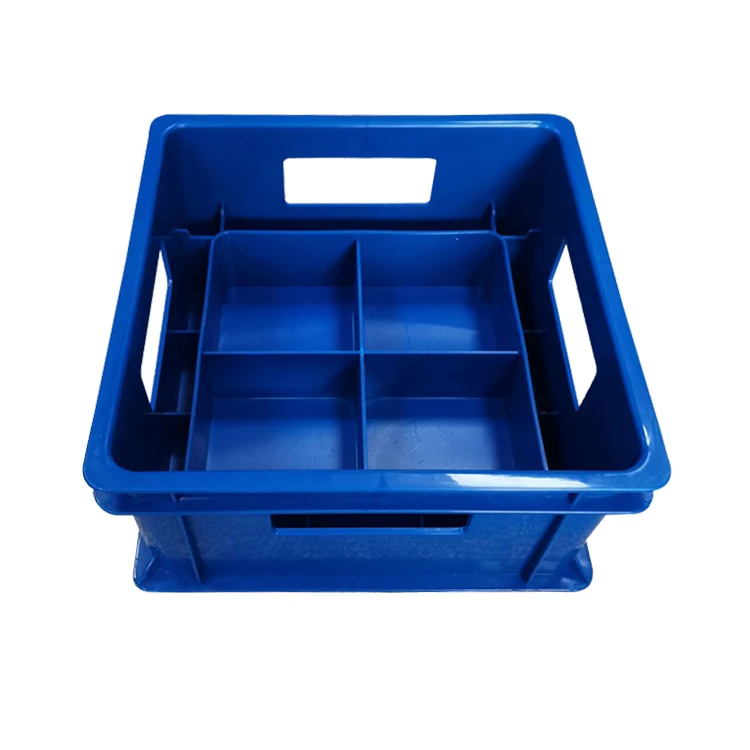 4 Cup Bottle Beer Crate Custom Transport Plastic Stackable 3D Printing Mold Design Service Injection