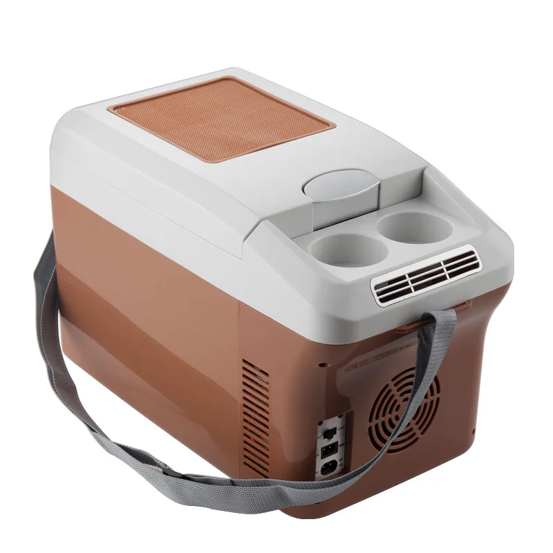 Factory Supply 12v 220v Small Freezer Car Fridge Portable Refrigerator 15L Camp With LED Display