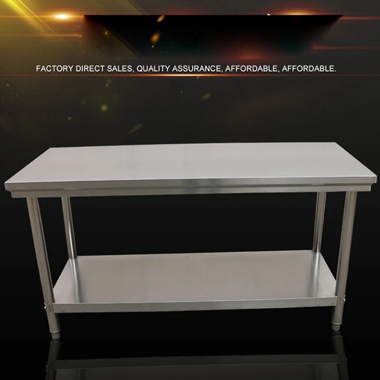 Manufacturer Kitchen Stainless Steel Hight Work Table