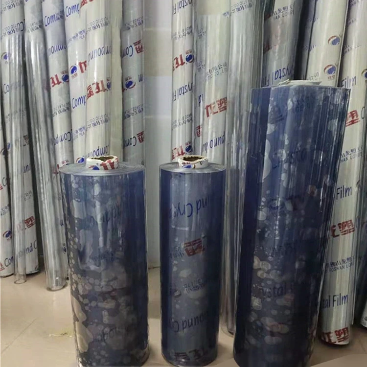 
China Manufacturer High Transparency Roll PVC Plastic Clear Film for Raincoat 
