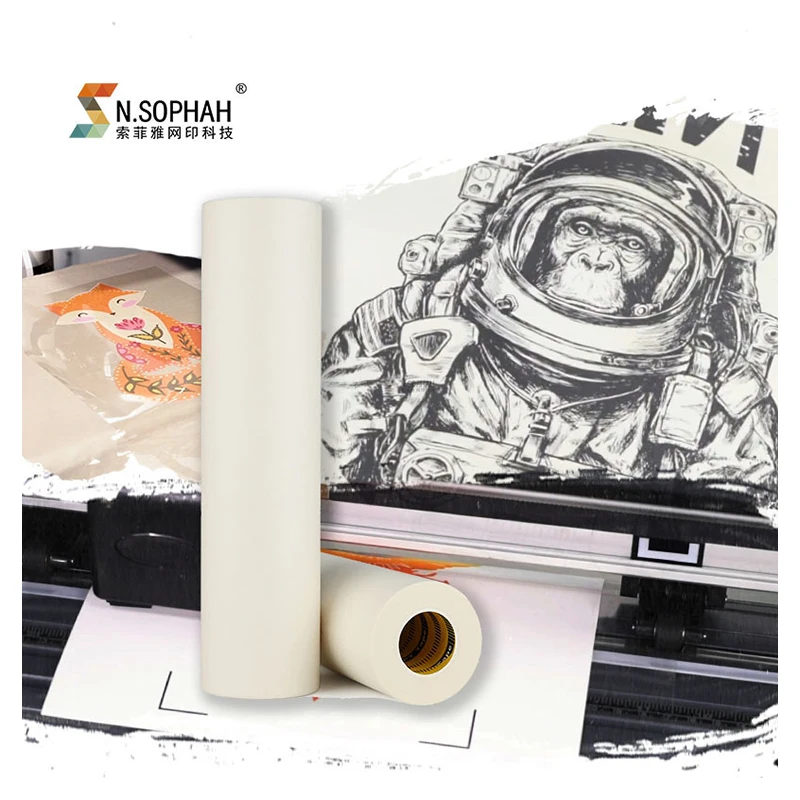 Factory Price 30 60cm Clear Heat Transfer Paper Dtf Film Iron-on Transfer Paper For Clothing