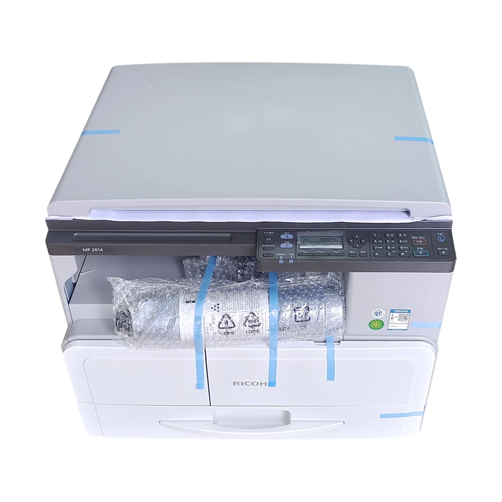Premium Desktop Monochrome A4 Printer MP2014AD Remanufactured For Ricoh MP2014AD Black and White Laser Printer A3 A4 Copier