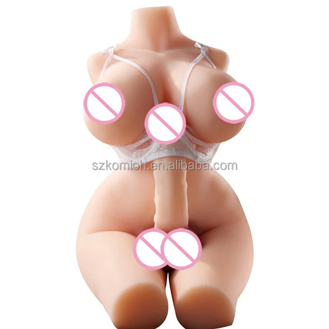 T11A Free Shipping Europe Warehouse Sextoy Torso Vagina Dildo Toys 72cm TPE Busty Shemale Half Body Sex Love Dolls for Men Women