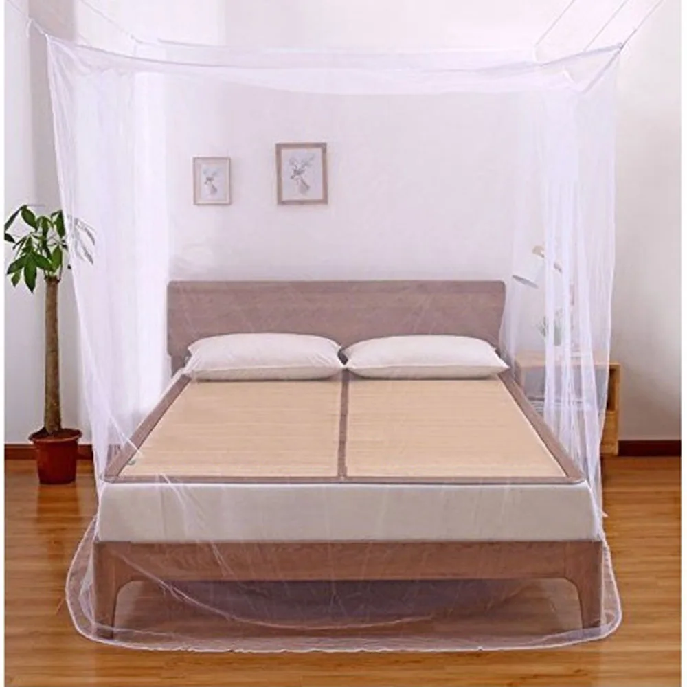 Outdoor Camping Mosquito Net Tactical Single Person Mosquito Nets Green White  Color 90*190*150cm