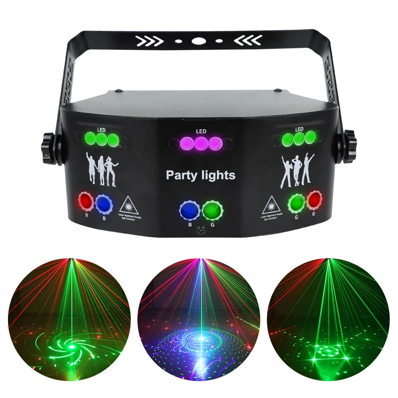 15 eyes LED laser effect moving beam lights dj night club LED Stage Light disco ball projector lazer lamps