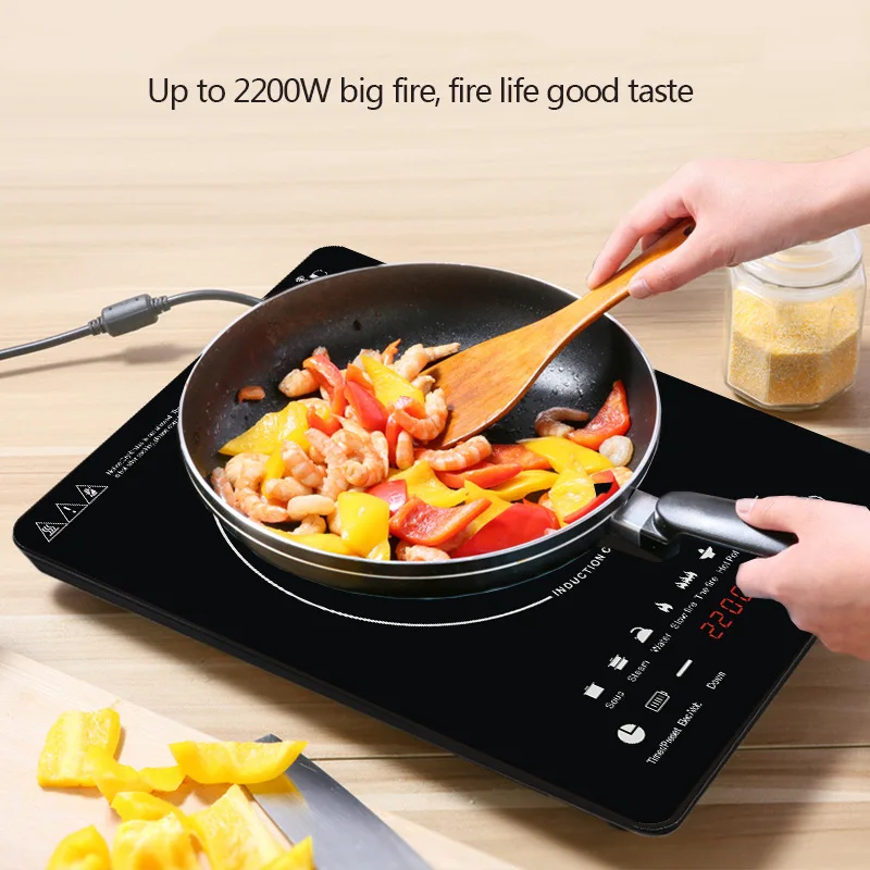 Home cooking pot intelligent stir-fry multi-functional student dormitory small hot pot induction cooker