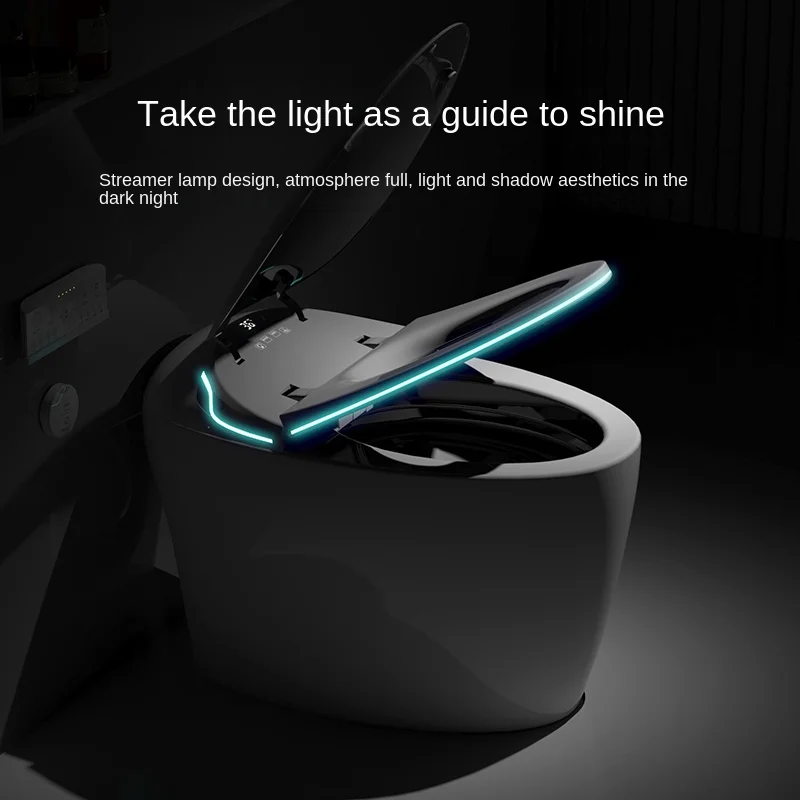 Smart Toilet Flushing Action Oem Linea Cleaning Function Tanklessq8 Cnkb Feed Mouth Decompression Smart Toilet