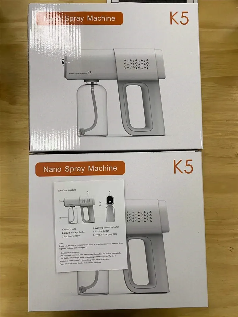 2021 Wireless Handheld Nano Disinfection Sprayer Suitable For Indoor Disinfection Of Automobile Families Spray Sterilizer