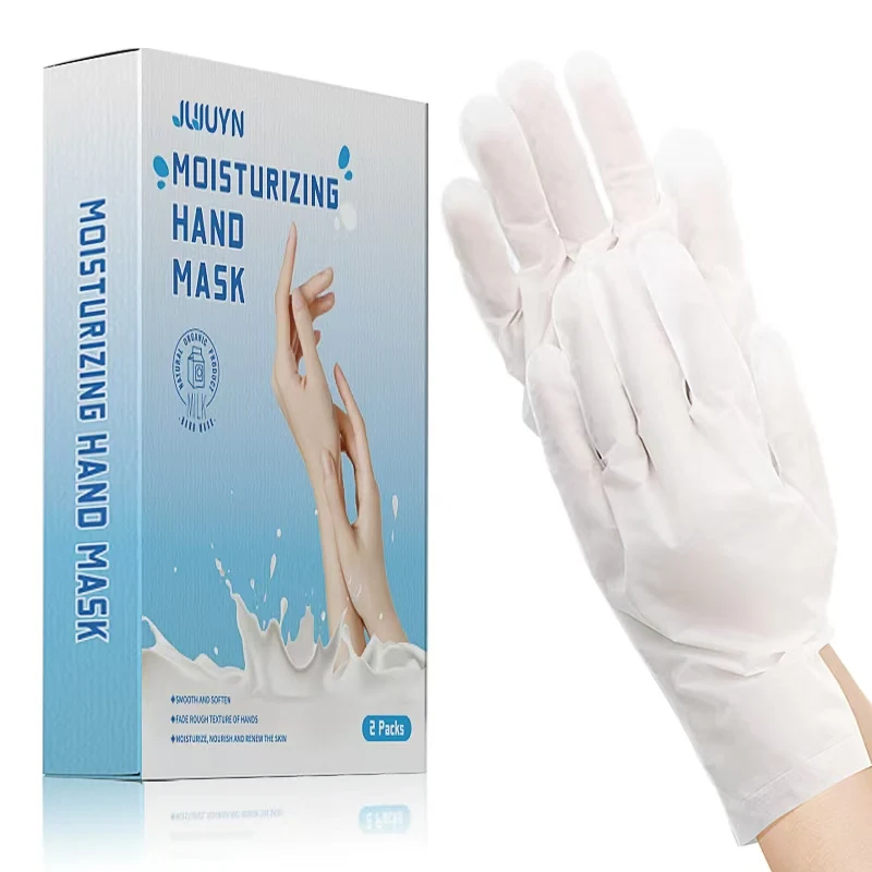 JUJUYN Organic Milk Gloves for Hand Mask Moisturizing and Hydrating Anti-Aging Skin Care Foot Use Hand Mask Glove