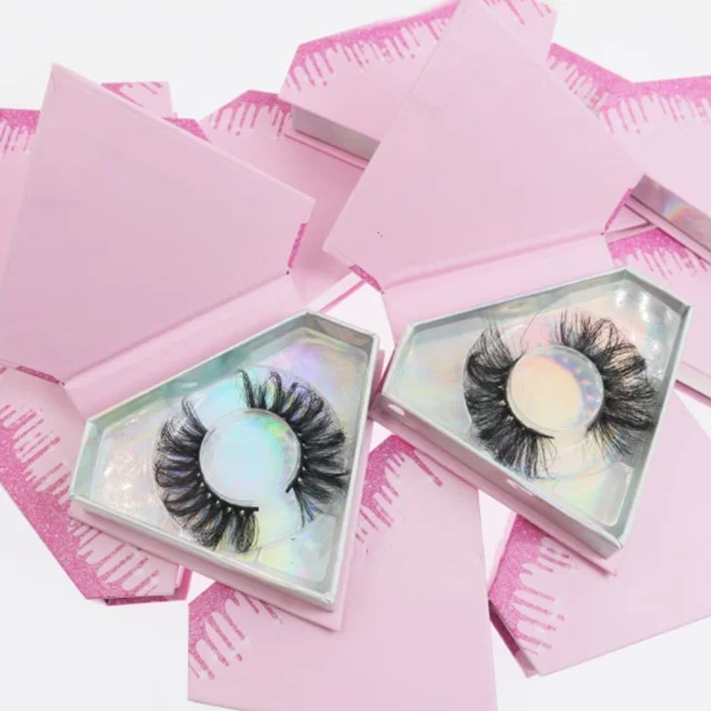 Lash Cases Own Lash Brand Bulk Wholesale 5d 25mm mink Eyelashes