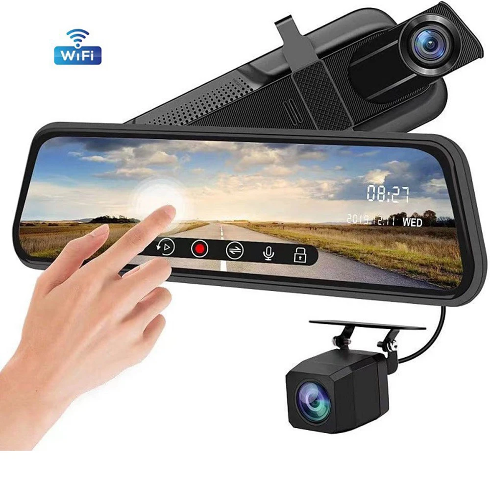 12-дюймовый автомобильный видеорегистратор 1080P 4G LTE
