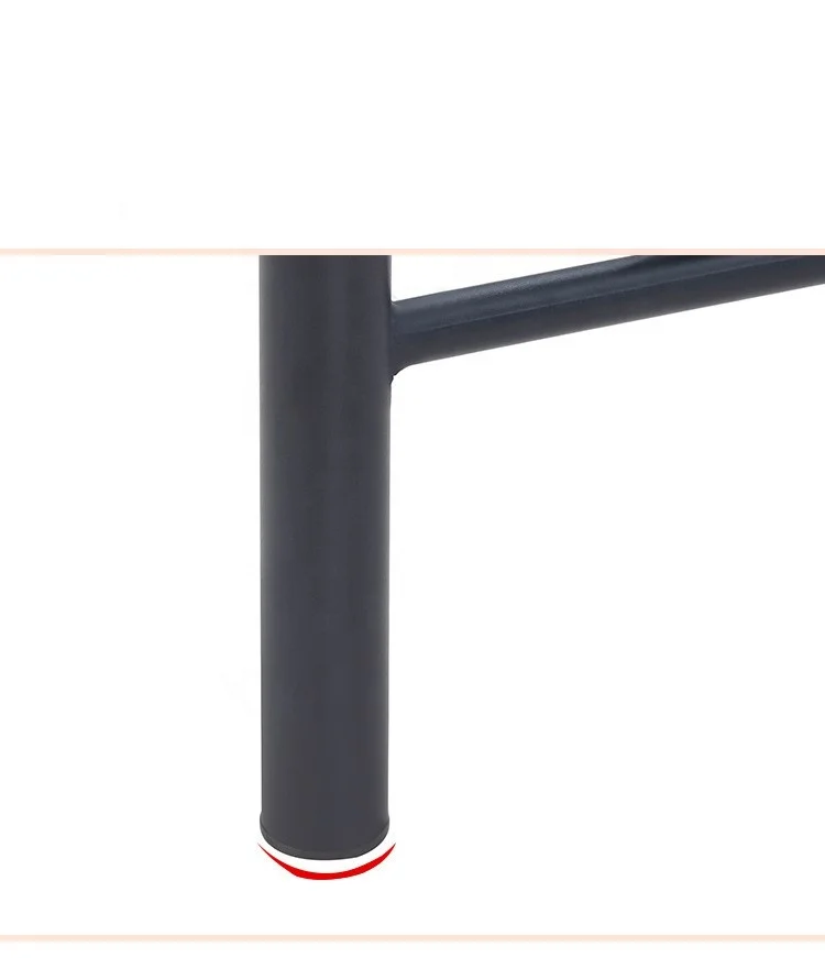 New  design Metal Bed Frame  Bedroom Dormitory Simple Modern Teenage  Stable Twin Bed Frame