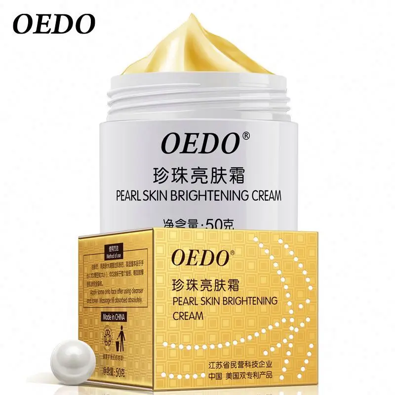 Natural Pearl Brightening Cream Anti-Aging Anti-Wrinkle Refreshing and Smooth White Fairness Quick Whitening