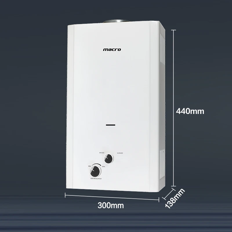 Winter Hot Seller custom gas water heater  low water pressure water parking heater