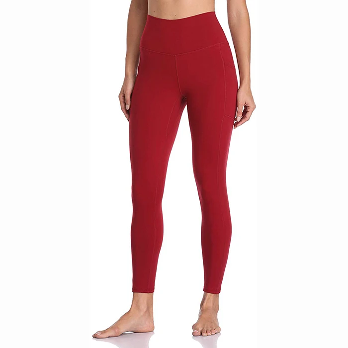OEM Manufacture Best High Waisted Custom 87% Nylon and 13% Spandex Fitness Yoga Wear