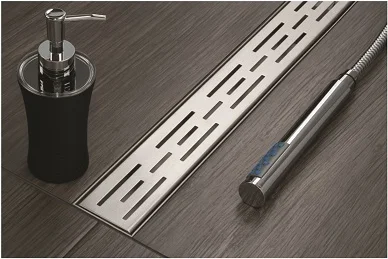 304/316 CE certificate easy drain siphon floor drain grate sump clean linear drain