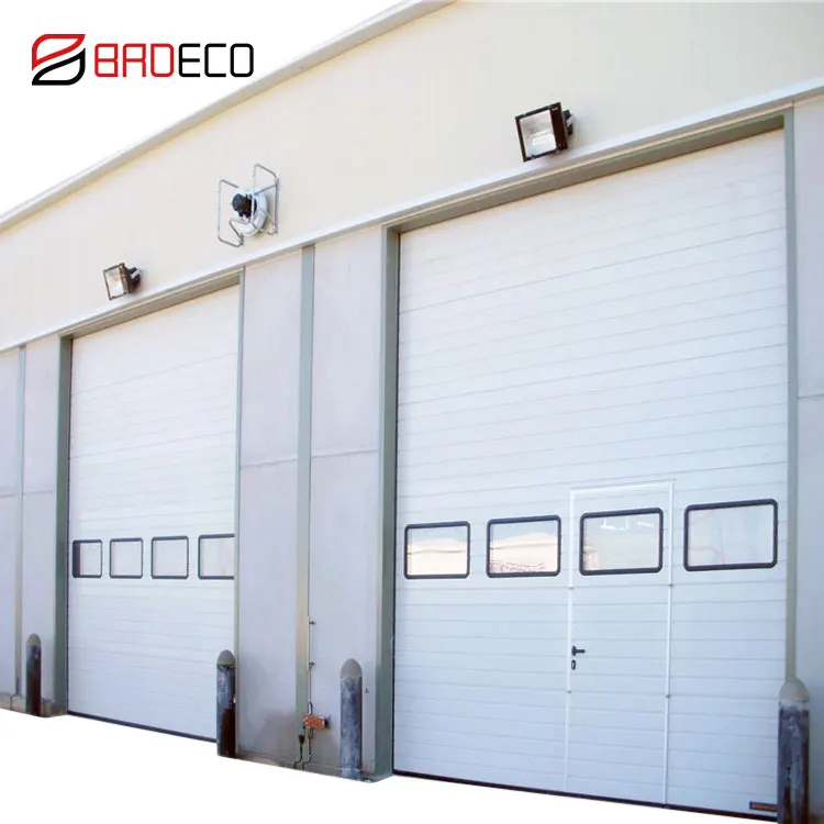 heat proof Roll up industrial doors cheap industrial door prices