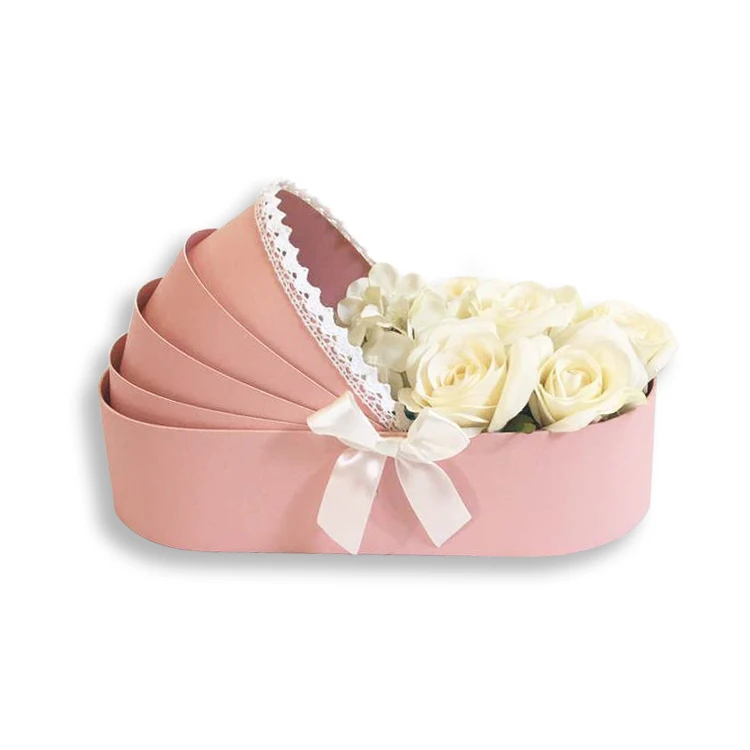 Factory Wholesale Baby shower handheld large box for flower gift box