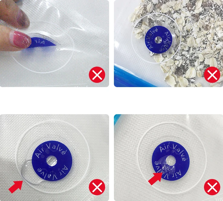 TXL555 Food Packaging Vacuum Compression Sealing Bag Resealable Food Preservation Bags Vegetable Fruit Vacuum Storage Bags