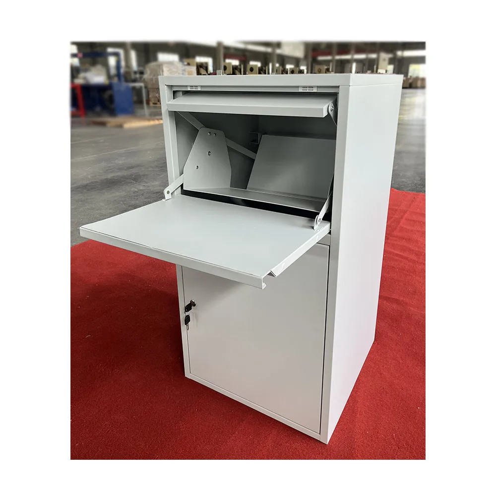 FAS-158  Outside home large package metal letter mail mailbox post wall mount outdoor smart steel parcel delivery drop box