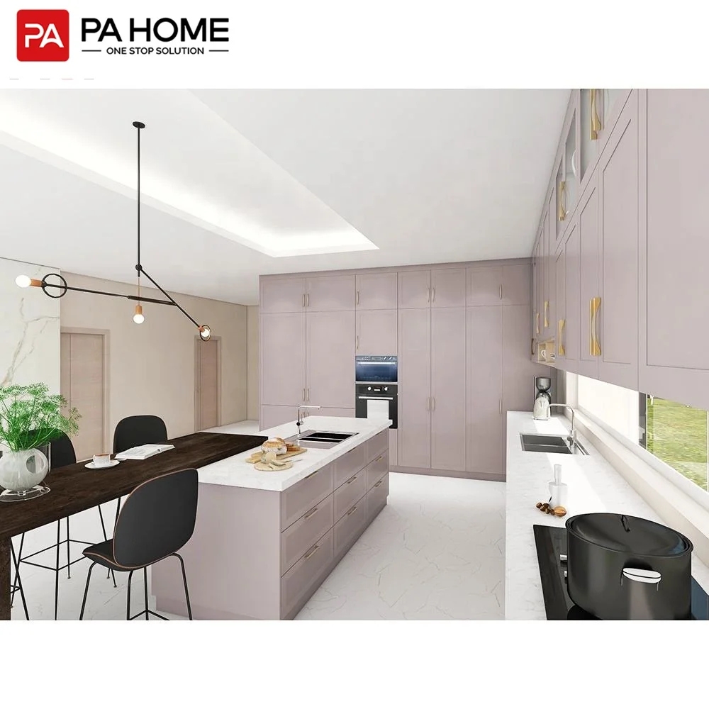 Поливинилхлоридные плиты PA designs полный кухонный шкаф rta