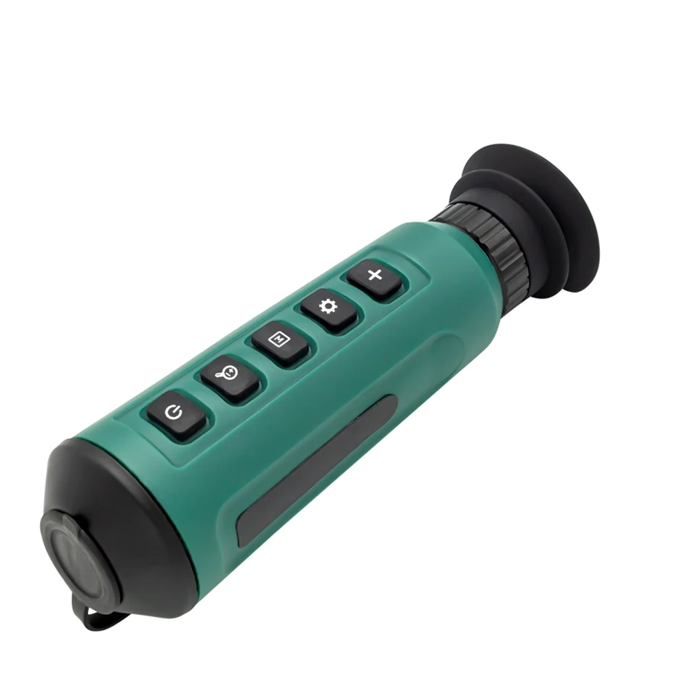 Kinghat Black White Iron Hot Color Palettes Compact Thermal Imager Thermovision Hunting Thermal Imaging Infrared Camera Scope