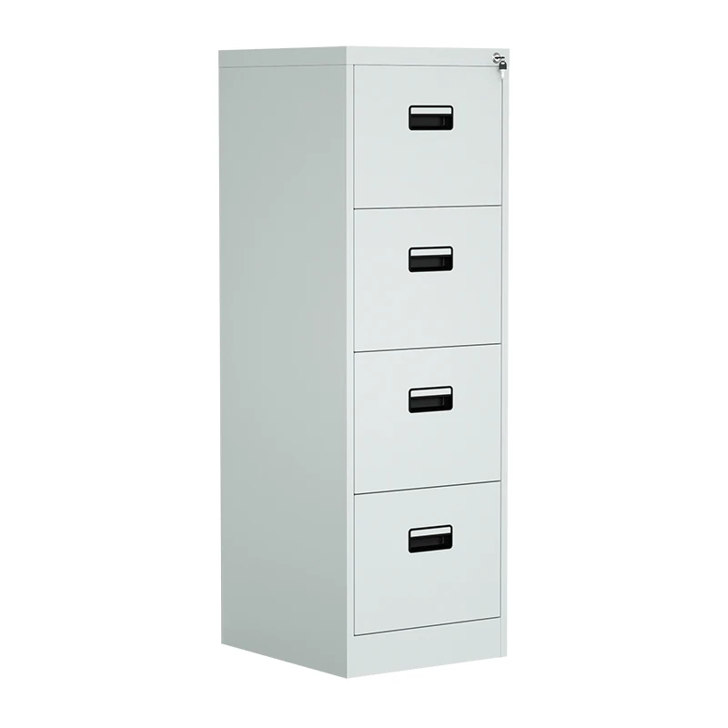 4 Drawer Storage Cabinet Under Desk Vertical Metal Filling cabinet Office Steel Cabinet with Drawers