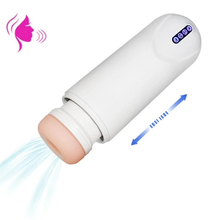 Masturbation cup for men fully automatic retractable e-lectric heating male masturbation device for men