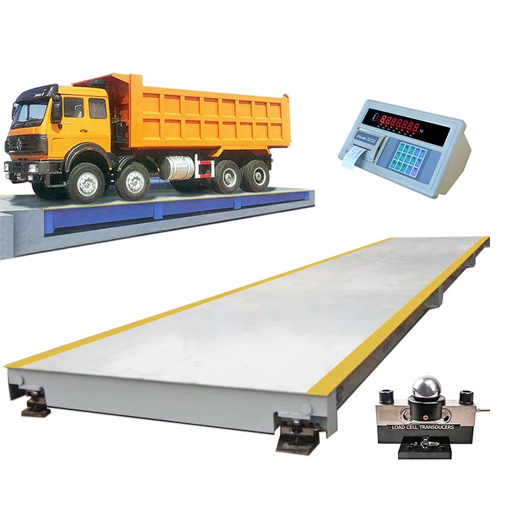 Hener Manufacturer Best Price Electronic 3x18m 100 ton Truck Scale Weighbridge