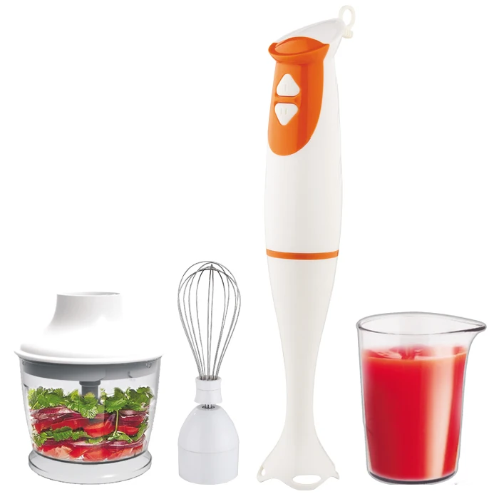 Portable Household Kitchen Multi-Function Immersion Stick Blender Electric Power Source Baby Food Fresh Fruit Grinding Mixing