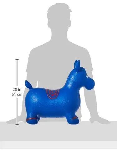 
PVC inflatable Jumping hopper Animal Toy Horse for kids 