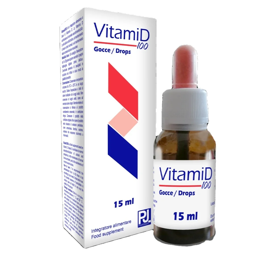 Gruppo FarmaImpresa (PjPharma) Best Quality Vitamin D Supplement made in Italy 10 ml bottle with dropper VITAMID
