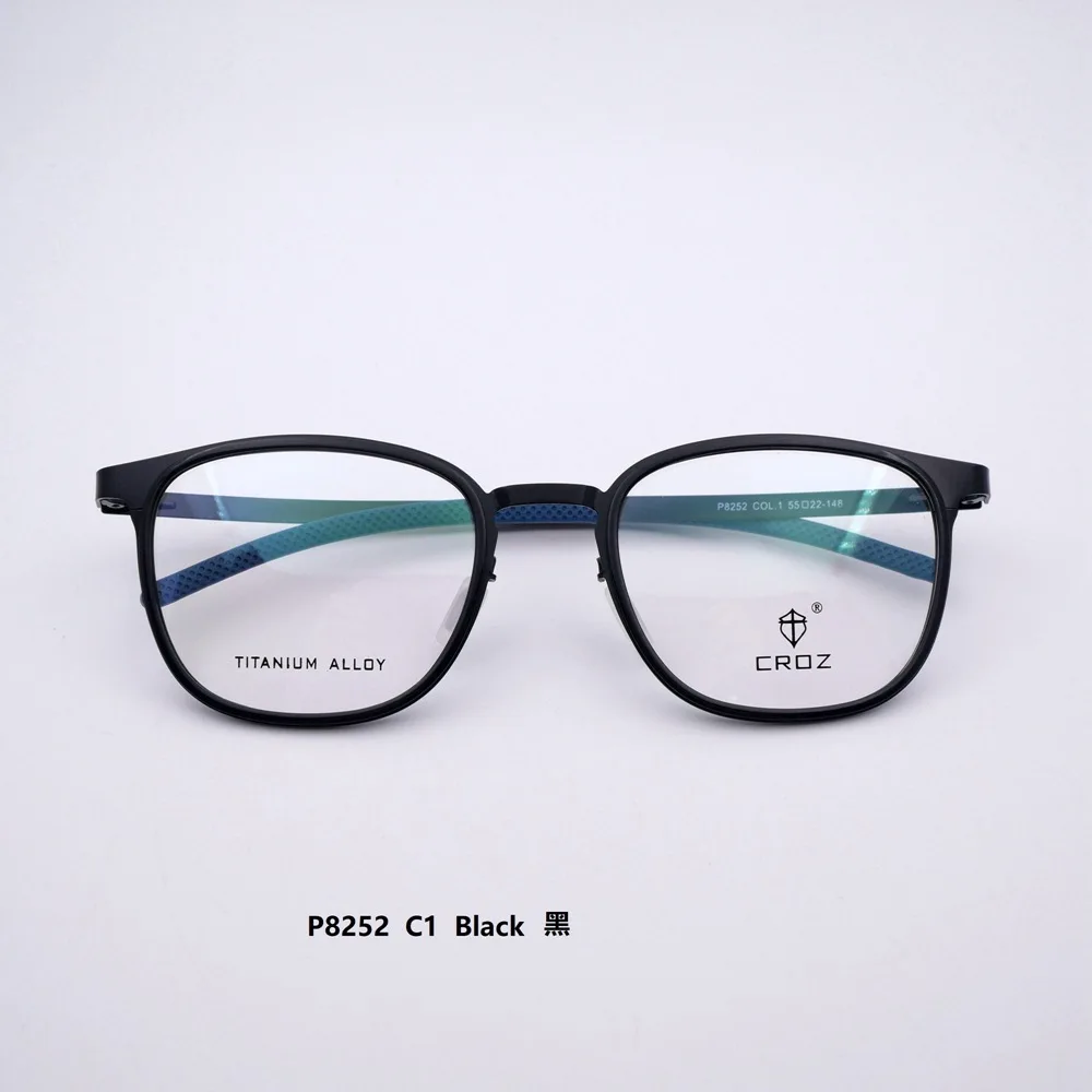 New myopia glasses men frame steel wholesale P8252