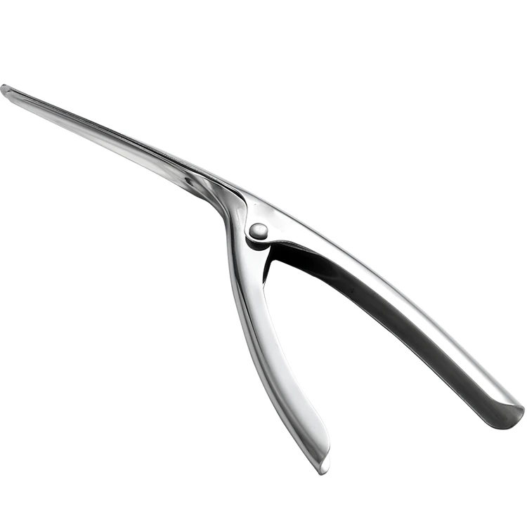 
Kitchen Seafood Tools Silver Metal Steel Stainless Long Style Shrimp Peeler 
