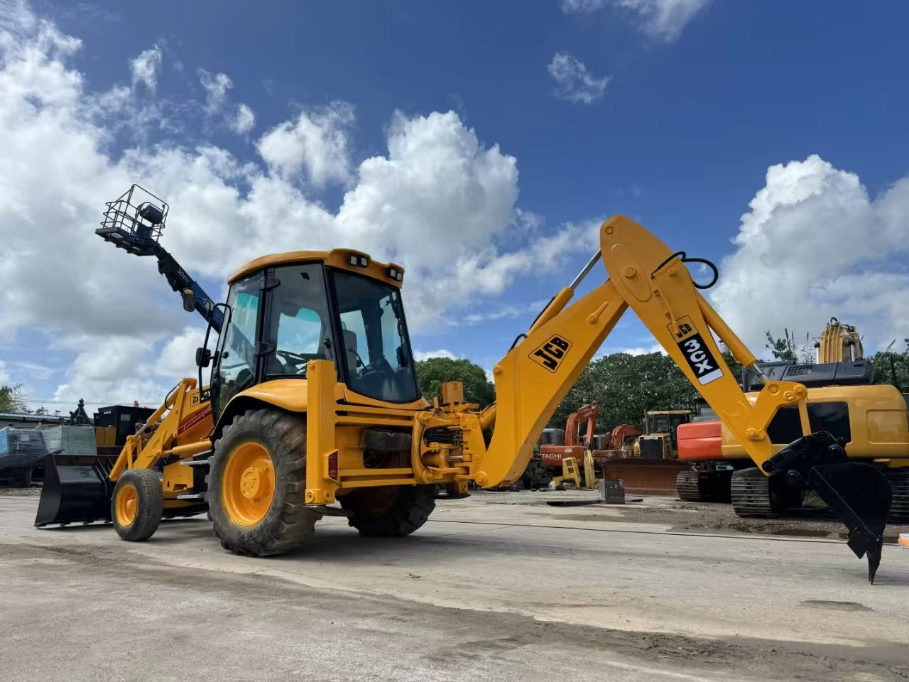 2021 Used UK-made JCB 3CX High-Performance Backhoe Loader Original with Engine Pump Motor-Good Price Sale