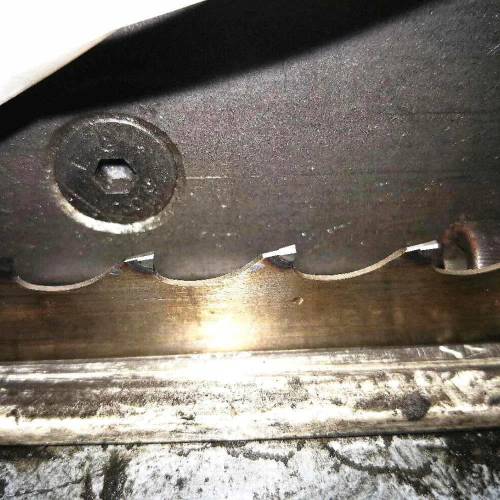 TCT band saw blade for cutting cellul glass