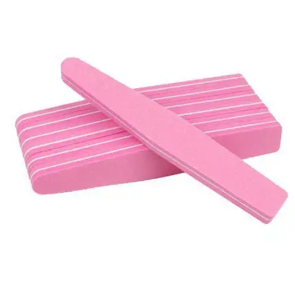 Bview Tool Wholesales Factory Supply High Quality 100/180 Grit Colorful Polish Nail File Nail Art Polish Tool Nail Buffer