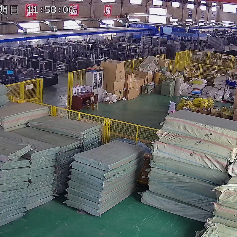 Ready to ship ABS head board manual two crank hospital bed for clinic and hospital