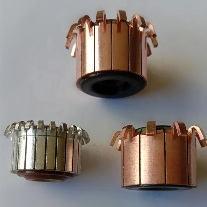 
starter motor commutator 