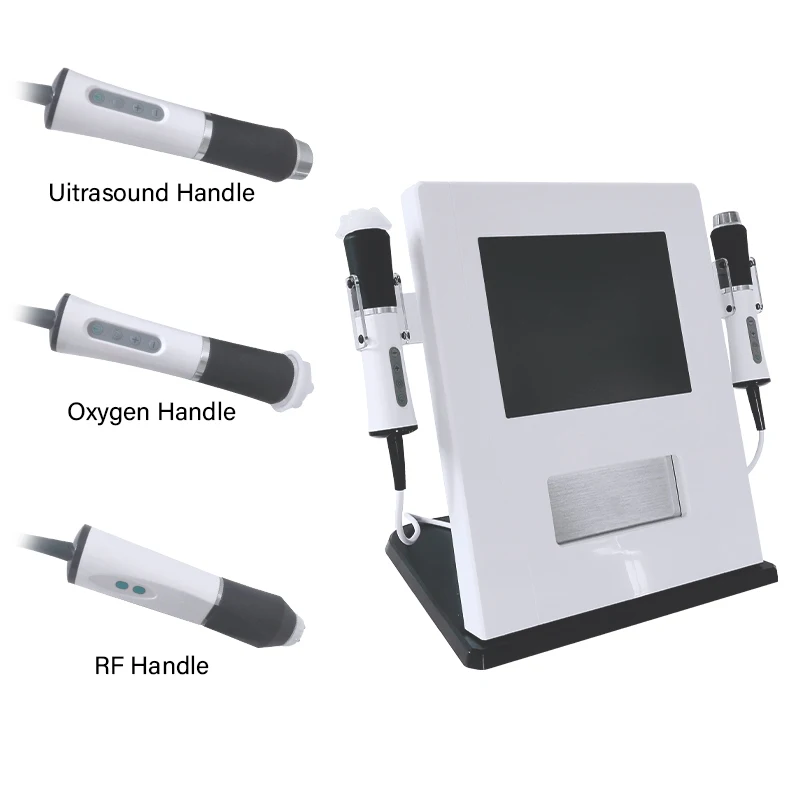 CO2 bubbles third-generation RF dermabrasion facial machine h2o2 small bubbles machine