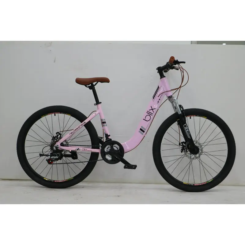 Aluminum Alloy Frame Bicycle 21 Speed City Bike  Steel Fork  26-inch Wheel Size City Bicycle