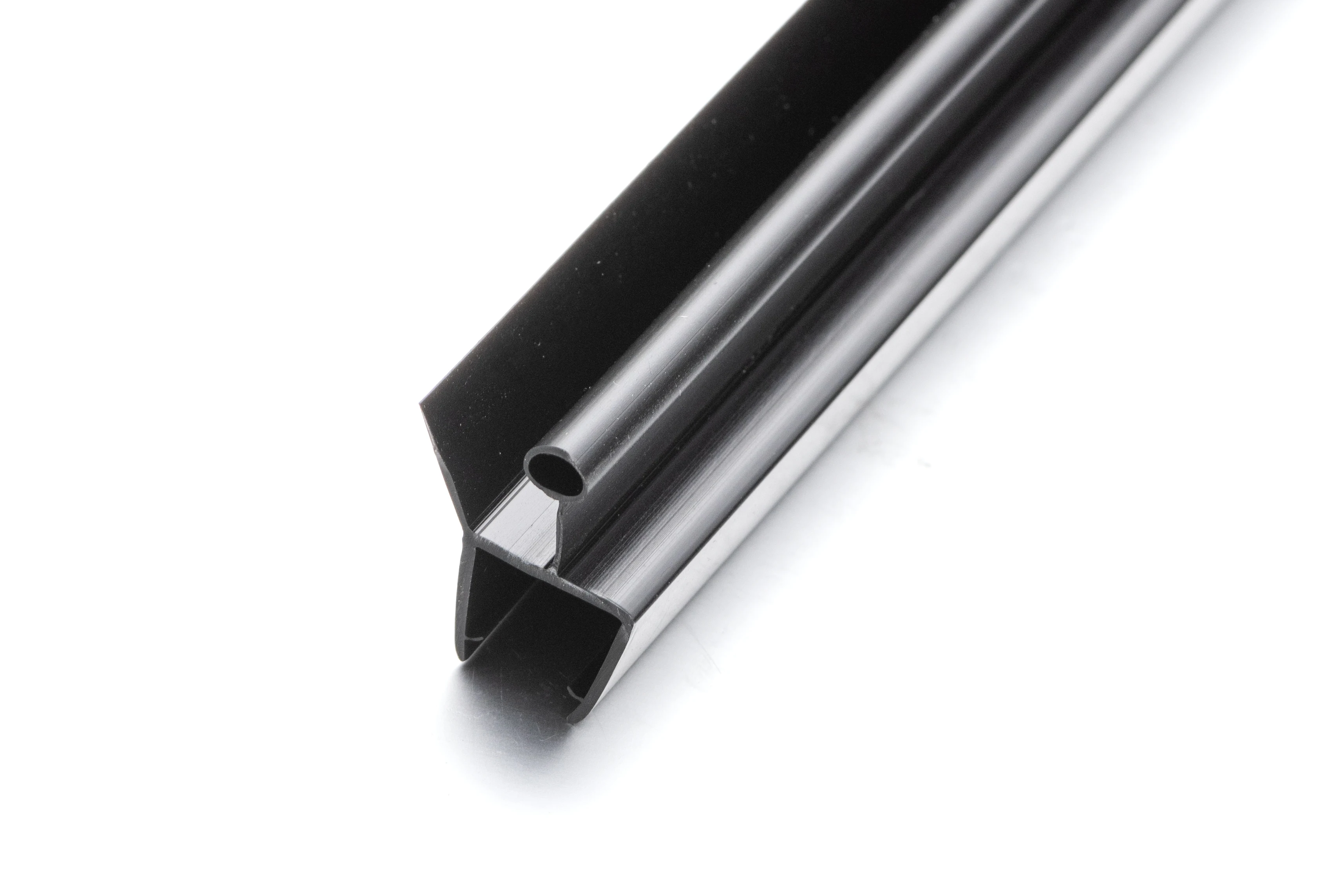 Customized Color a H U F I Type PVC Rubber Waterproof 4-10mm Glass Shower Enclosure Sliding Door Seal Strip Room