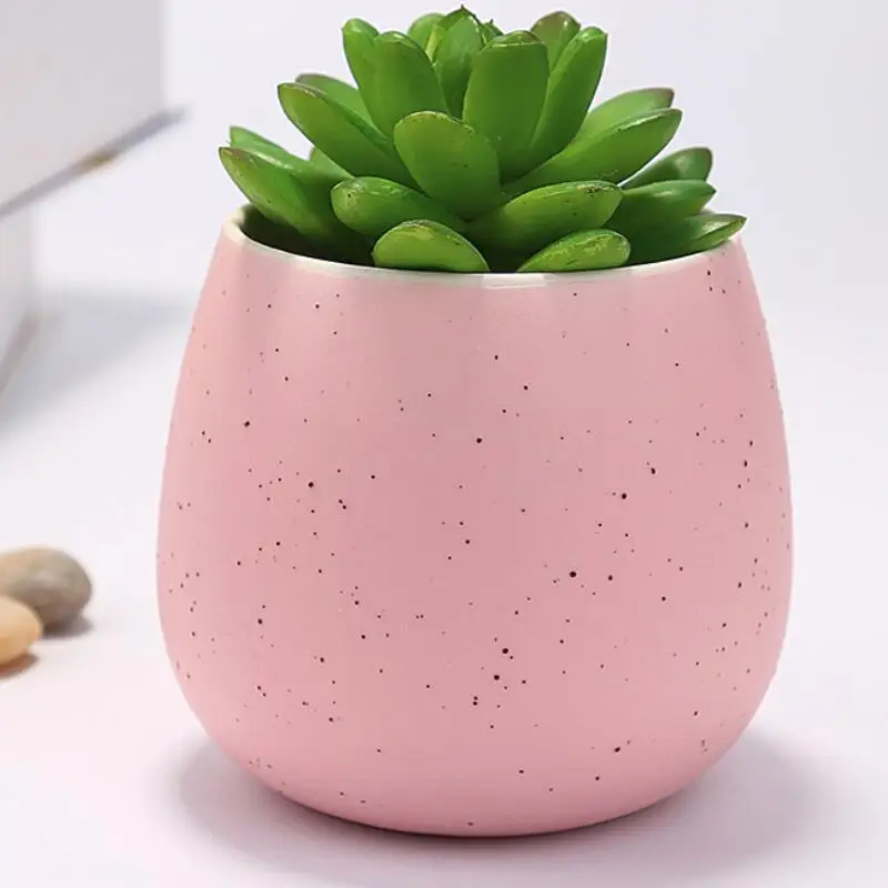Home Decorative Mini Table Planter Ceramic Succulent Pots For Plants