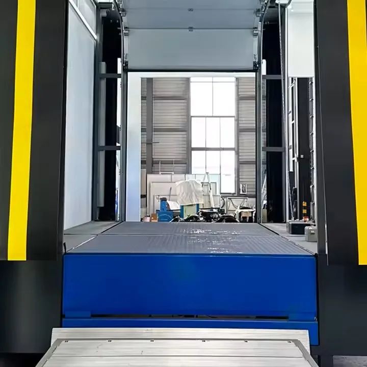 Heavy duty industrial hydraulic dock leveler electric dock ramp for  warehouse loading and unloading