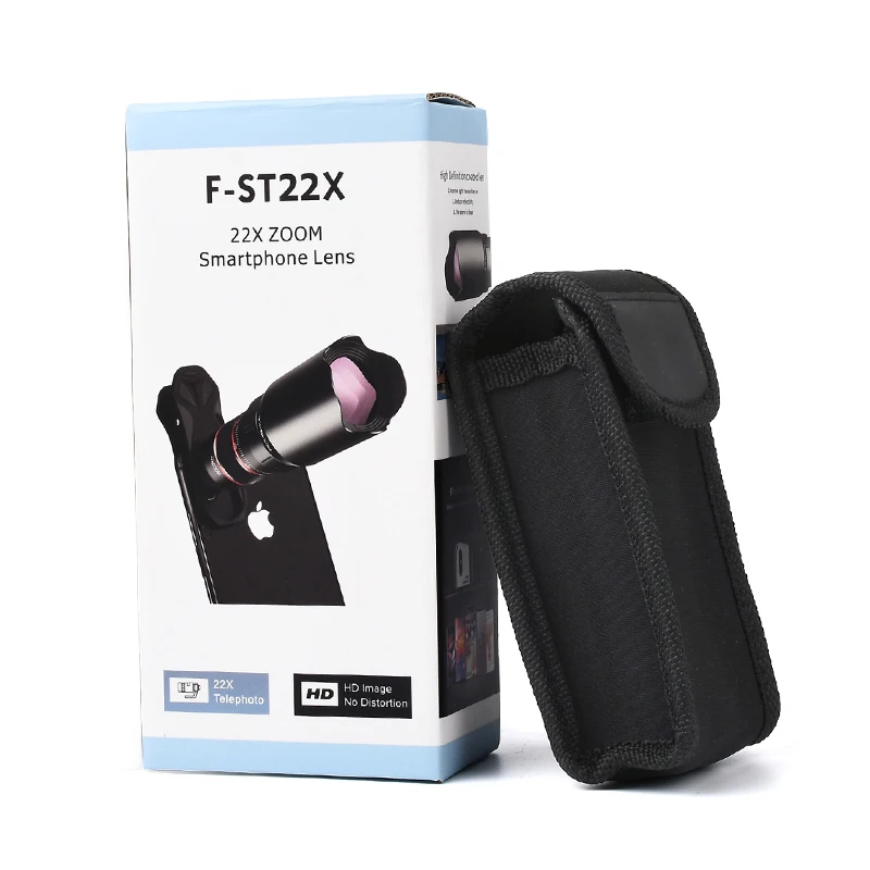 HD High quality camera link tripod function lens, mobile phone photography, single barrel telescope lens 28x