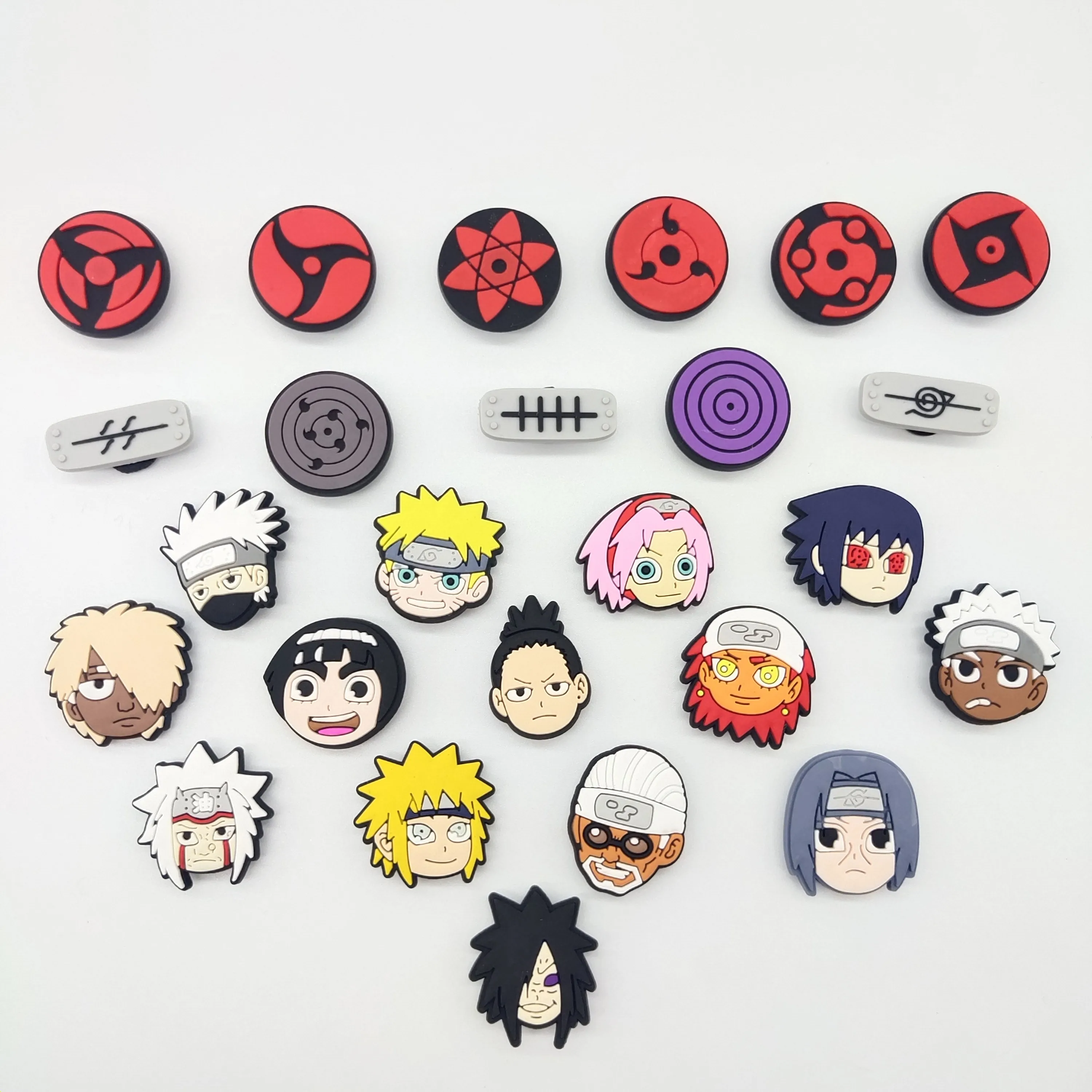 2023 Manufacturers sell new designs like hot cakes japan anime shoe charms for shoe croc clog custom