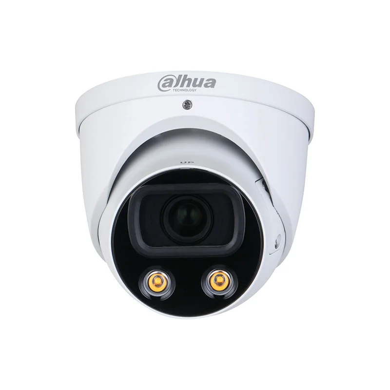 Сетевой видеорегистратор Dahua, круглые инфракрасные сетевые камеры 8MP полноцветные с фиксированным фокусным расстоянием Светодиодная лампа теплого глазного яблока wizmind круглые инфракрасные сетевые камеры Dahua IPC-HDW5849H-ASE-LED