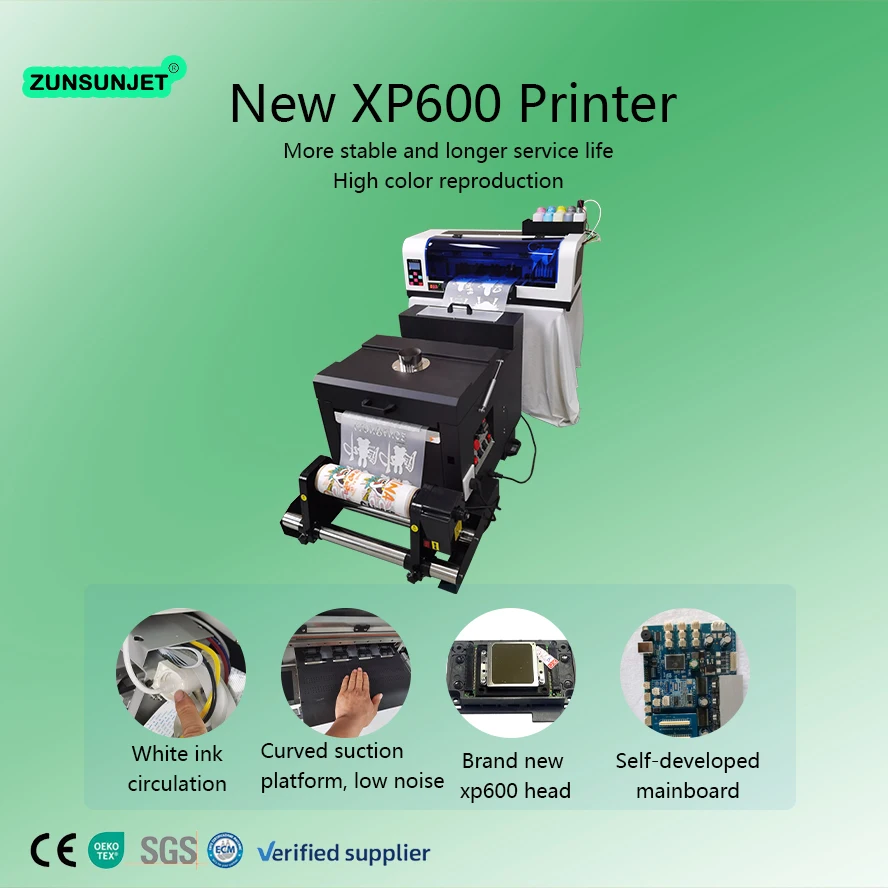 Новое поступление A3 новый бренд xp600 для Epson Dtf Printerl струйная футболка теплопередающая печатная машина ПЭТ-пленка принтер