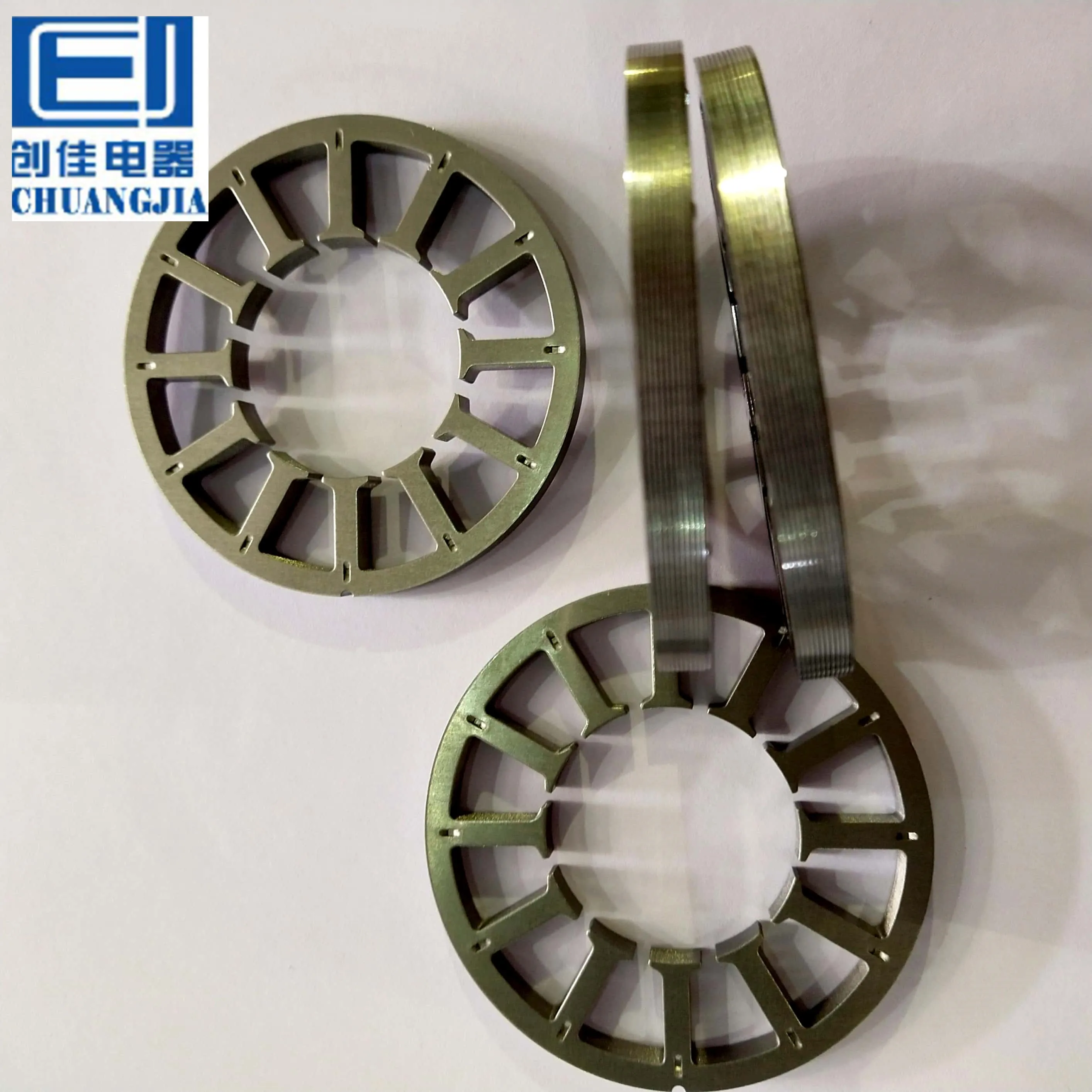 
Jiangyin Chuangjia Silicon steel motor core and stator rotor lamination 