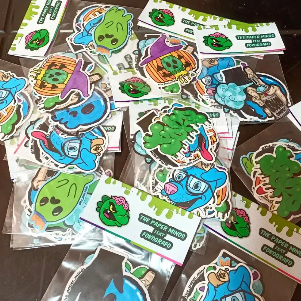 UV Waterproof Packaging Labels with Custom Logo sticker